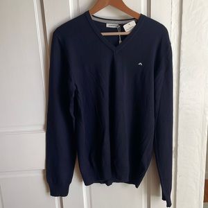J. Lindeberg V-Neck Sweater Navy